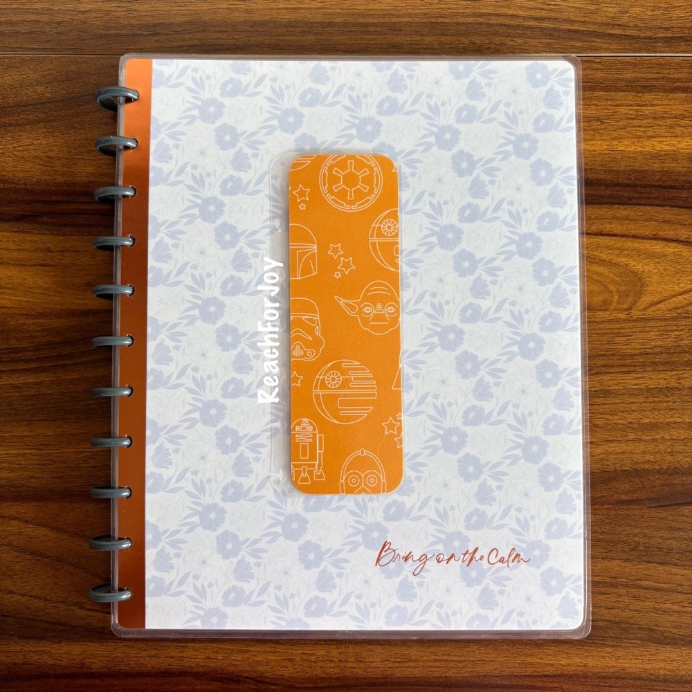 Happy Planner Bookmark Star Wars Disney Page Holder Handmade Yoda R2D2 C3PO